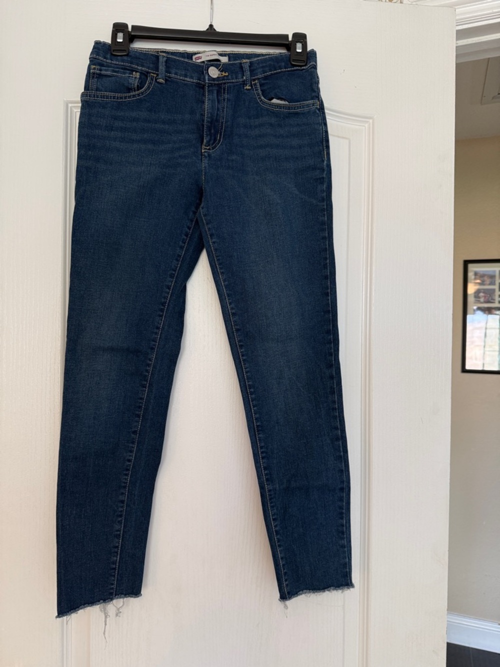 Levi's Girls Dark Indigo Skinny Jeans